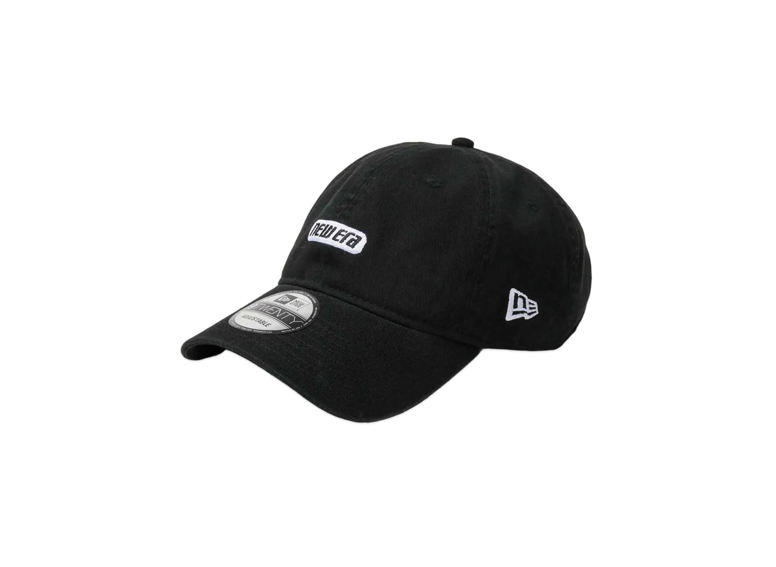NEW ERA 9Twenty Super Heavy Wash Racer Logo "Black"