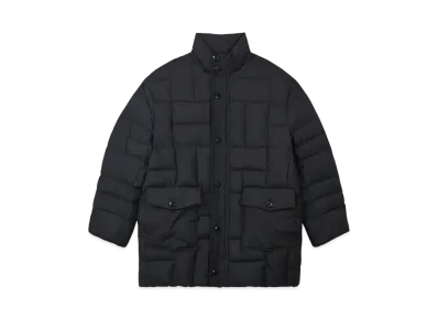 KENZO 'WEAVE' Mid-length Winter Parka "Black"