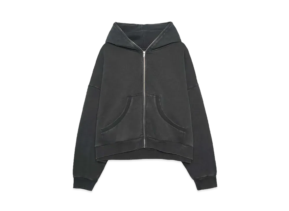 Entire Studios ETERNAL ZIP "WASHED BLACK"