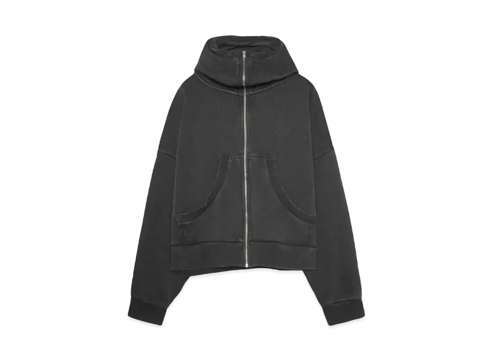 Entire Studios FULL ZIP "WASHED BLACK"
