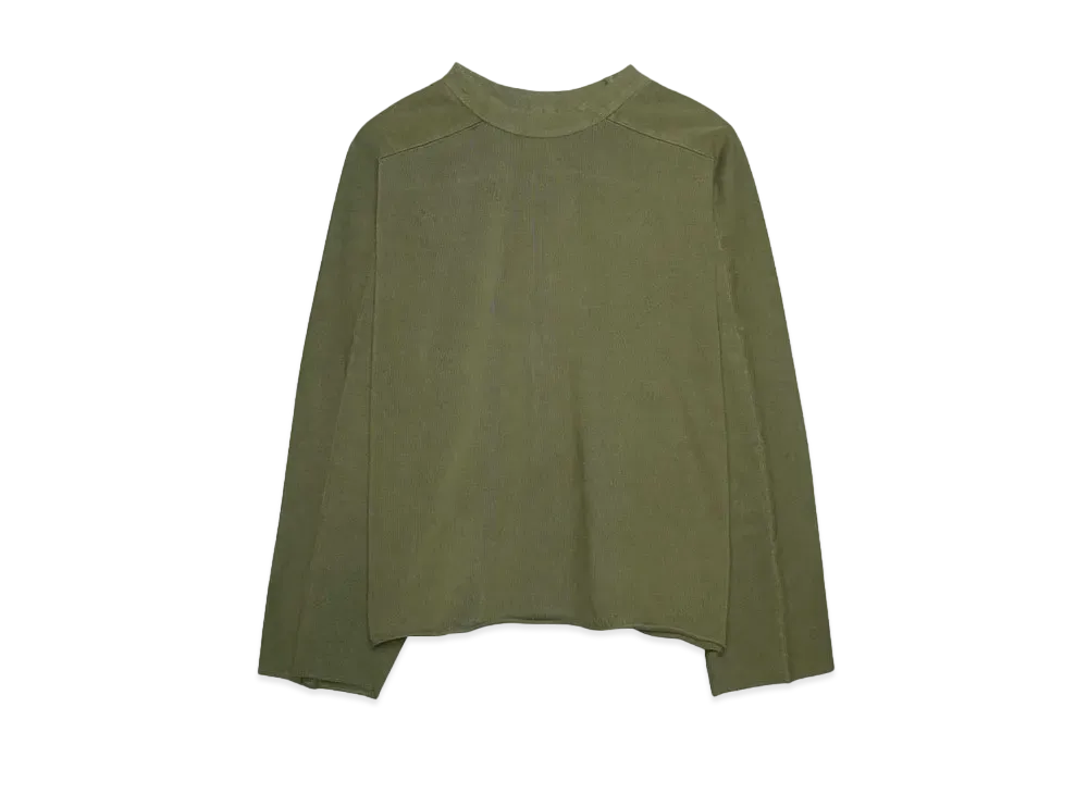 Entire Studios HEAVY LS TEE "MILITARY"