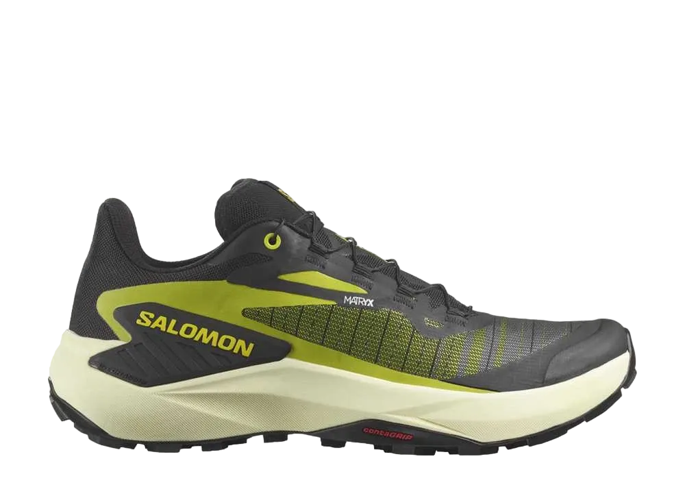 サロモン ジェネシス "ブラック/サルファースプリング/トランスペアレントイエロー"