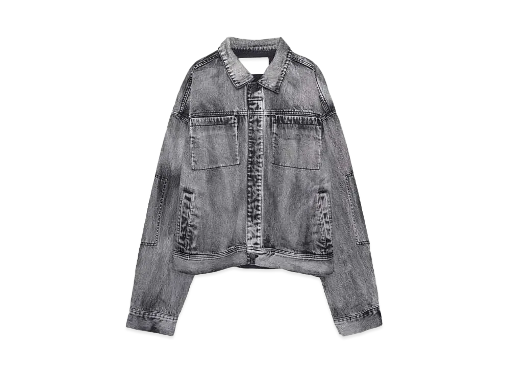 Entire Studios GEM DENIM JACKET "CHARGRILL"