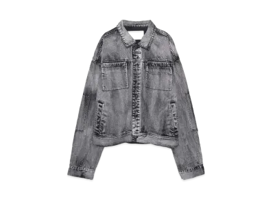 Entire Studios GEM DENIM JACKET "CHARGRILL"