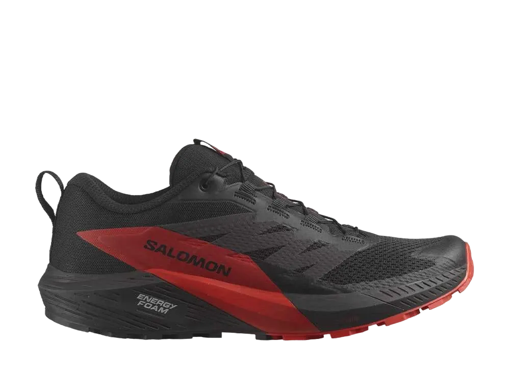 サロモン センスライド5 "ブラック/ファイアリーレッド"