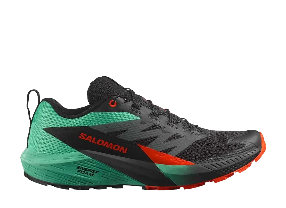 Salomon Sense Ride 5 "Black/Bay/Cherry Tomato"