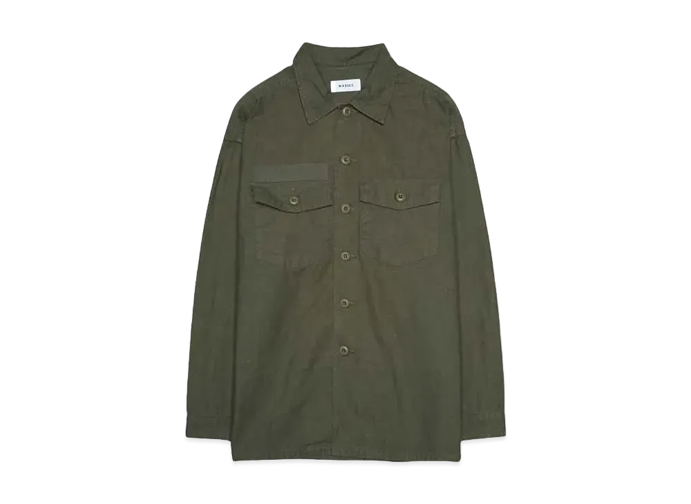 MASSES UTILITY SHIRT "OLIVE"