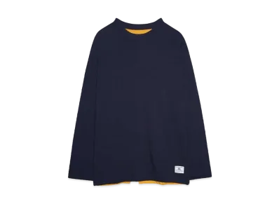 MASSES REVERSIBL L/S SHIRT "NAVY"