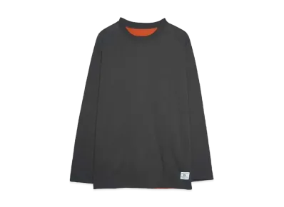 MASSES REVERSIBL L/S SHIRT "CHARCOAL"