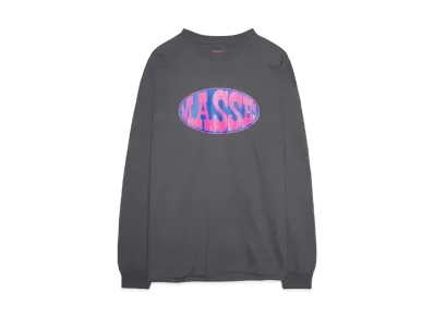 MASSES T-SHIRT L/S OVAL "CHARCOAL"