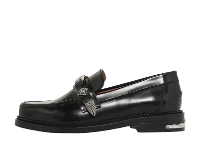 TOGA VIRILIS Metal loafer "BLACK POLIDO"