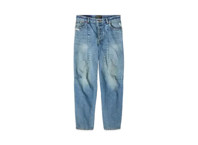 BALENCIAGA MENS Biker Darts Pants "Blue"