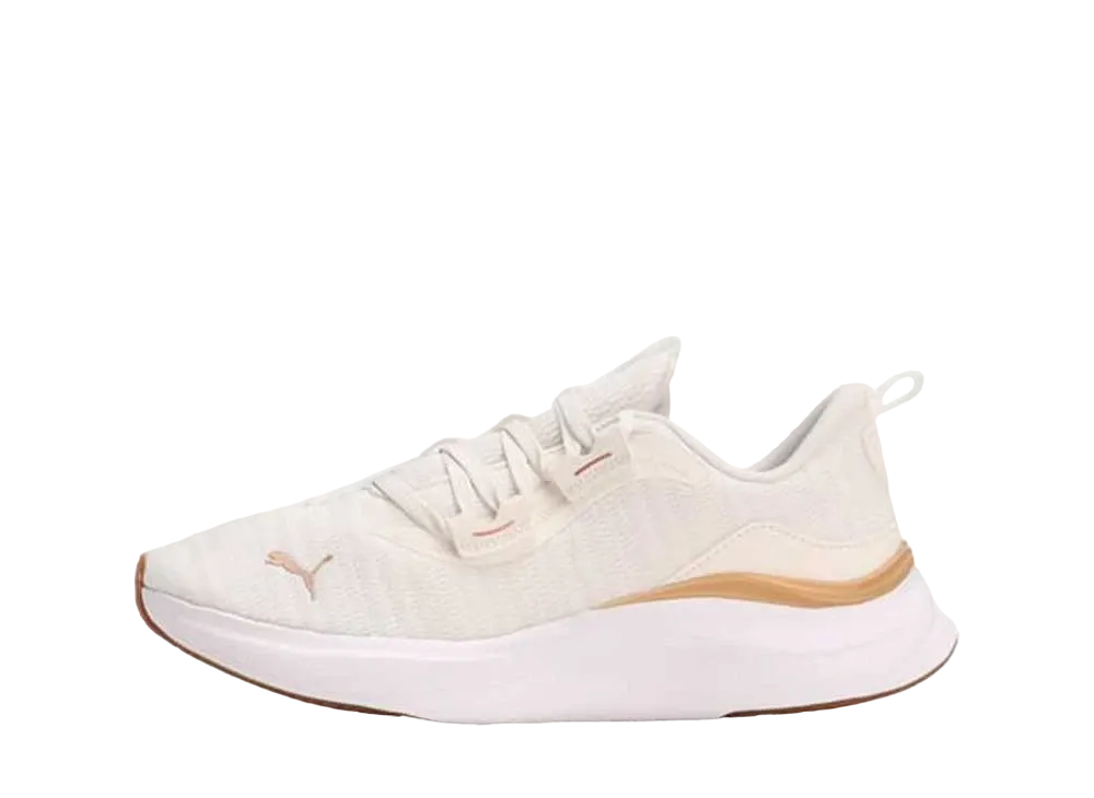 Puma Women's Softride Harmony "Warm White/Puma Gold/Puma White"