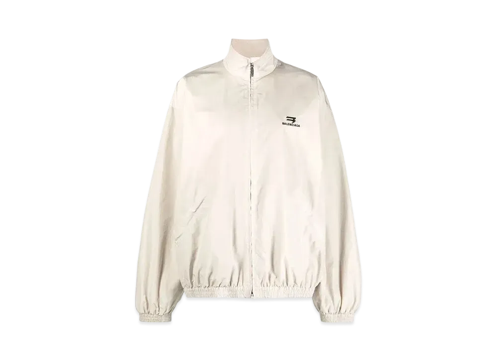 BALENCIAGA Women's Tracksuit Jacket "Beige"