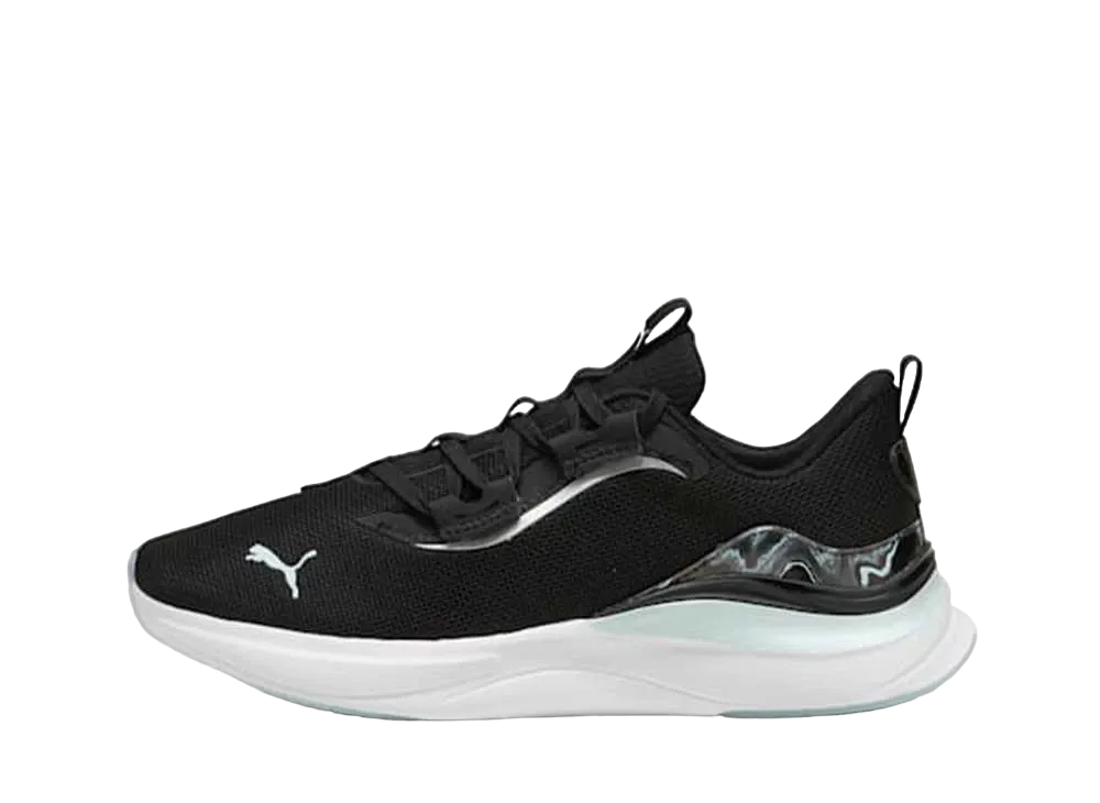 Puma Women's Softride Harmony Geode Glow "Puma Black/Nitro Blue"