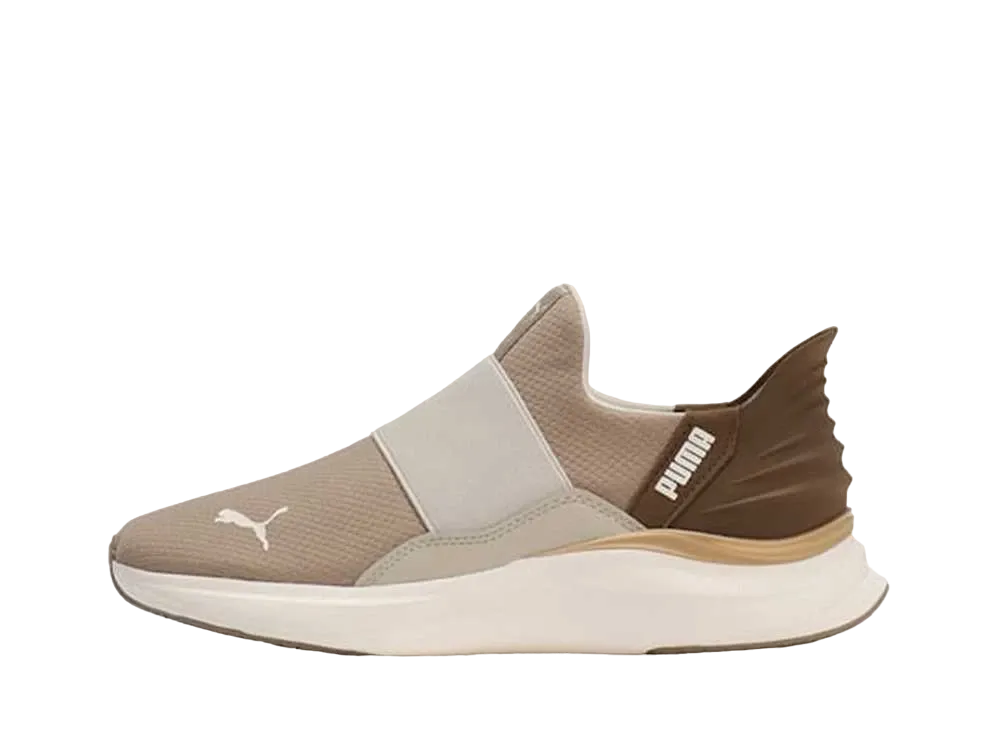 プーマ ウィメンズ ソフトライド ハーモニー イーズイン "オークブランチ/ワイルドウィロー/フロステッドアイボリー"