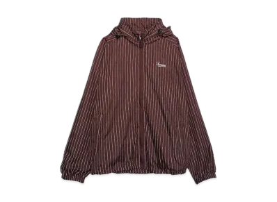 Supreme Reflective Pinstripe Track Jacket "Brown"