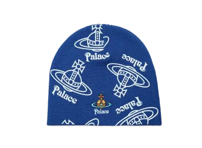 PALACE x Vivienne Westwood Jersey Beanie "Indigo"