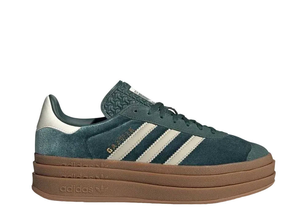 adidas Women's Gazelle Bold "Mineral Green/Putty Gray"