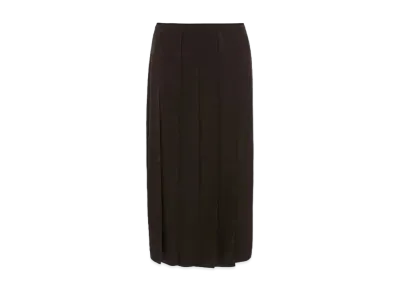 JW ANDERSON Ribbon Panel Midi Skirt "Black"