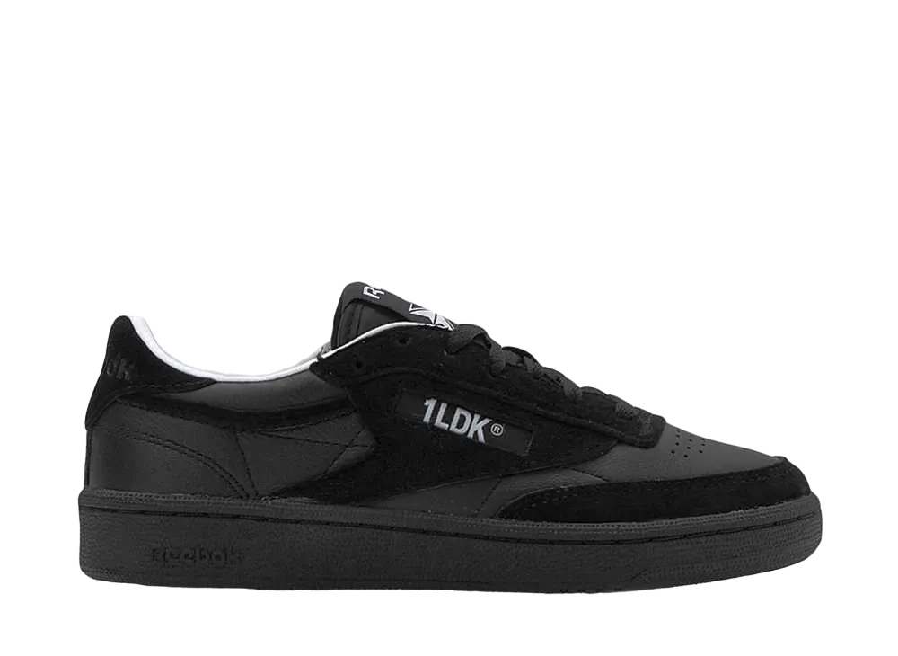 ワンエルディーケー × リーボック クラブC 85 ヴィンテージ "ブラック"