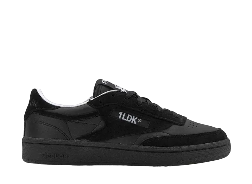 ワンエルディーケー × リーボック クラブC 85 ヴィンテージ "ブラック"