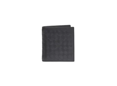 Bottega Veneta Intrecciato Calfskin Bifold Continental Wallet "Charcoal Gray"