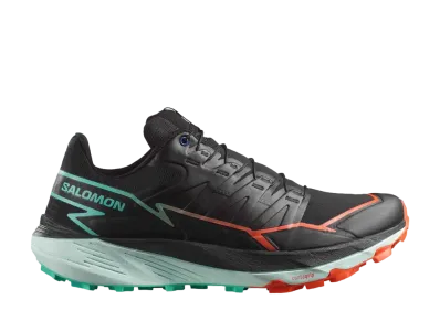 Salomon Thundercross "Black/Cherry Tomato/Electric Green"