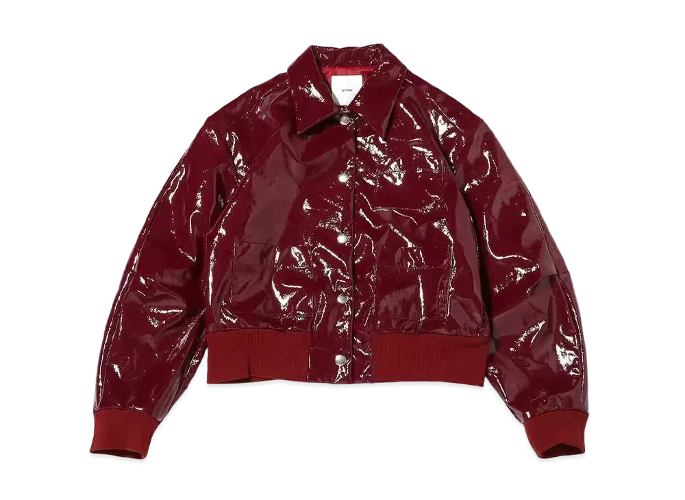 atmos pink Enamel Blouson "Bordeaux"