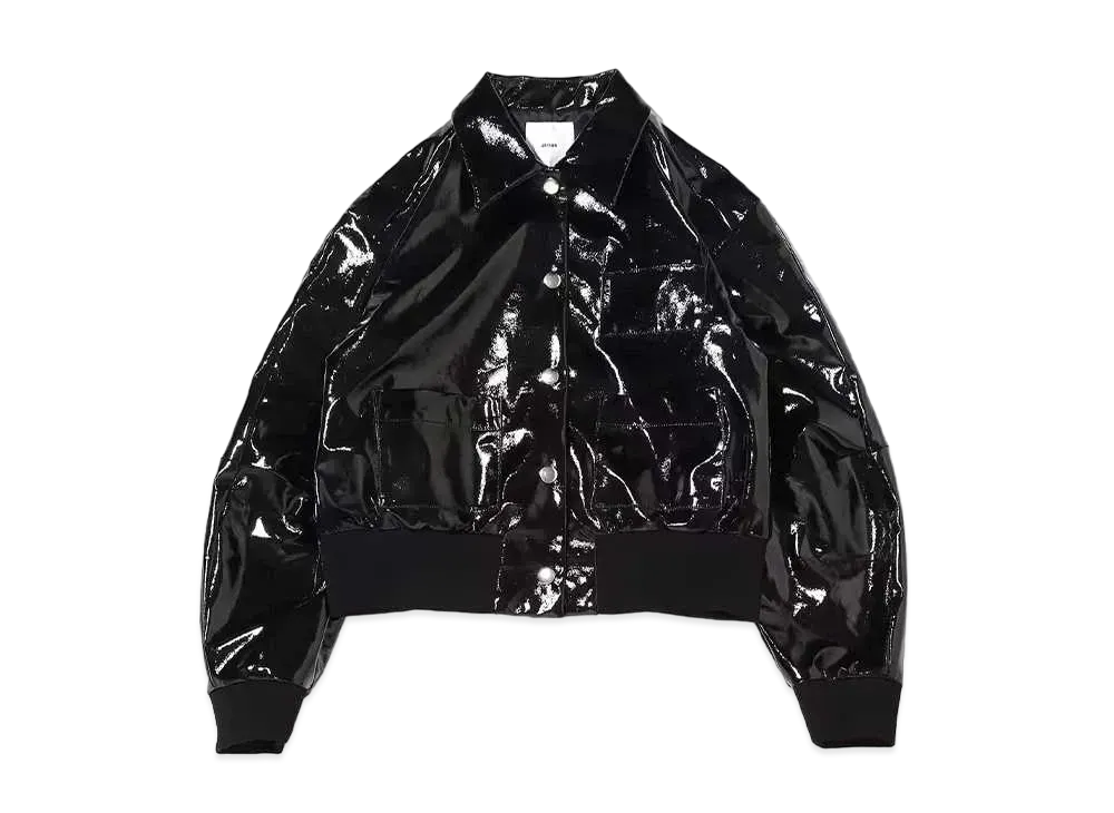 atmos pink Enamel Blouson "Black"