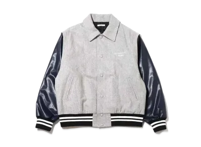 atmos pink Two-Way Stadium Jacket "Gray"