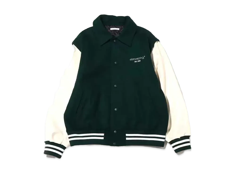 atmos pink Two-Way Stadium Jacket "Green"