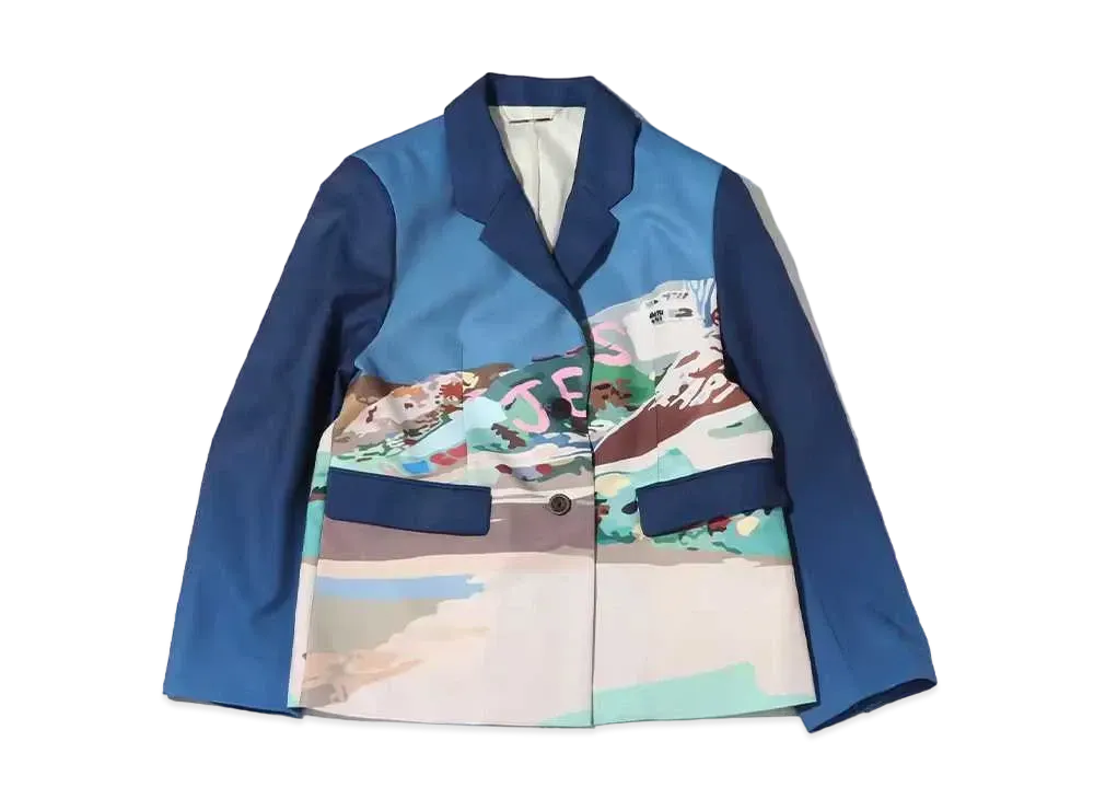 atmos pink Photo Print Tailored Jacket "Mix"