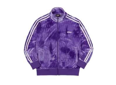 atmos pink x Nordie Dna Watercolor Velvet Track Top "Purple"