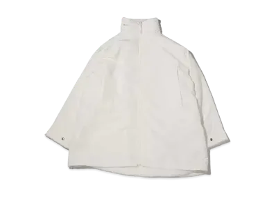 atmos pink Reversible Nylon Boa Coat "White"