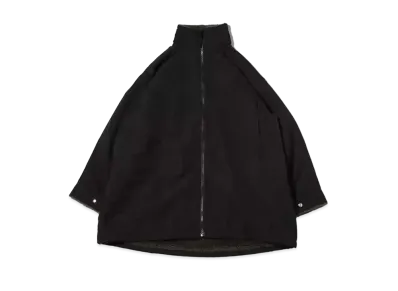 atmos pink Reversible Nylon Boa Coat "Black"