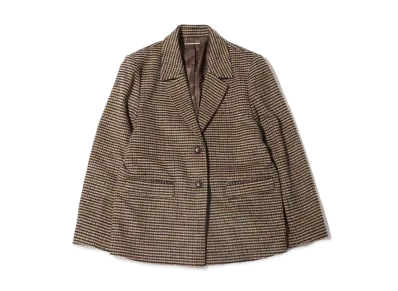 atmos pink Classic Check Jacket "Brown"