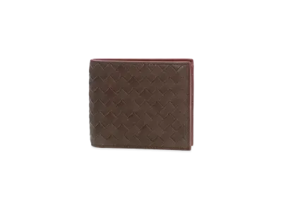 Bottega Veneta Intrecciato Lambskin Bi-fold Wallet "Edoardo"