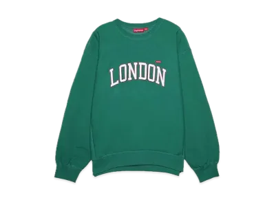 Supreme Shop Small Box Crewneck (London) "Green"
