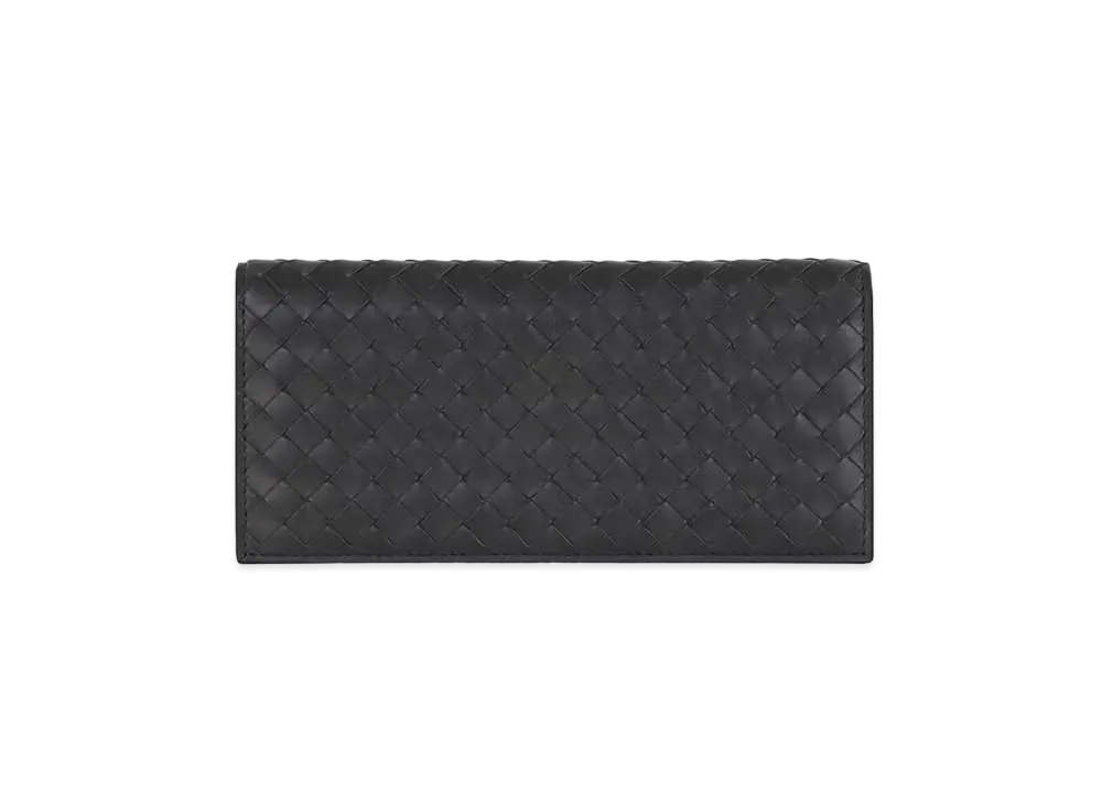 ボッテガヴェネタ イントレチャート コンチネンタル カーフスキン 二つ折り 長財布 "アルドアーズ" 120697 V4651 2015