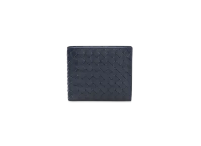 Bottega Veneta Intrecciato Calfskin Bi-fold Wallet "Light Tourmaline"