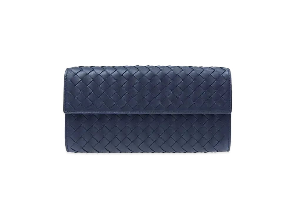 Bottega Veneta Intrecciato Lambskin Nappa Continebtal Wallet "Tourmaline"