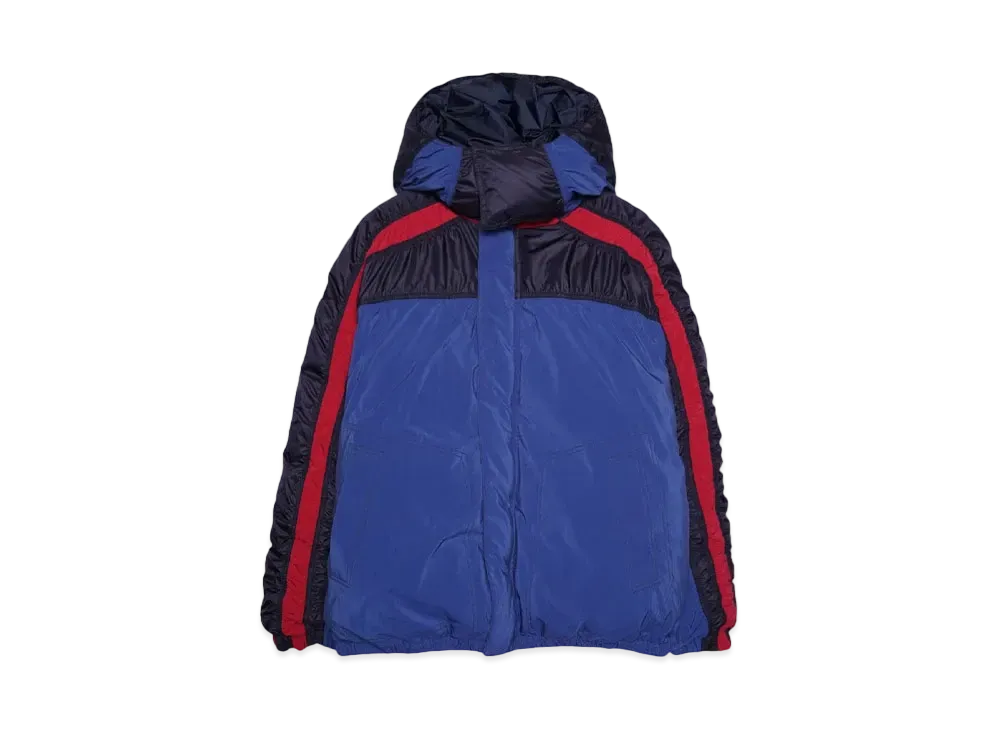 FACETASM GATHERED SEAM DOWN JACKET "BLUE"