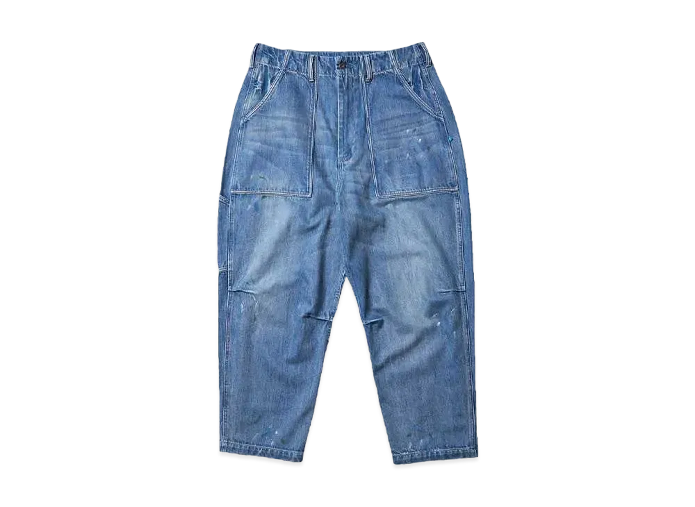 Liberaiders BAKER DENIM SARROUEL PANTS "HARD WASH"
