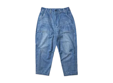 Liberaiders BAKER DENIM SARROUEL PANTS "HARD WASH"