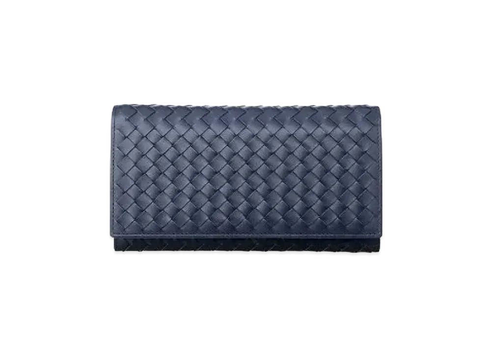 Bottega Veneta Intrecciato Calfskin Bi-fold Wallet "Light Tourmaline"