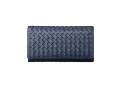 Bottega Veneta Intrecciato Calfskin Bi-fold Wallet "Light Tourmaline"