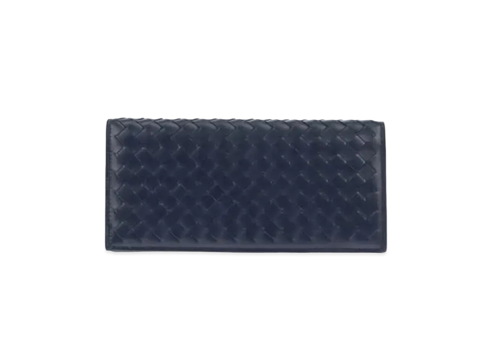 Bottega Veneta Intrecciato Calfskin Bi-fold Wallet "Light Tourmaline"