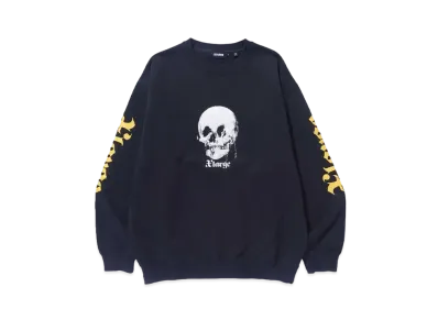 XLARGE SKULL LADY CREWNECK SWEATSHIRT "BLACK"