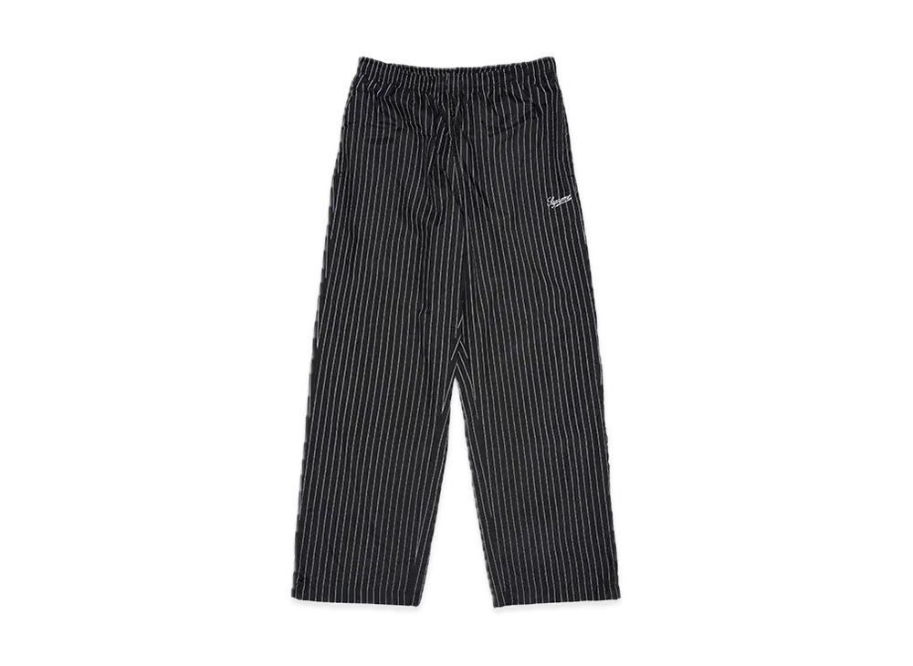 Supreme Reflective Pinstripe Track Pant "Black"